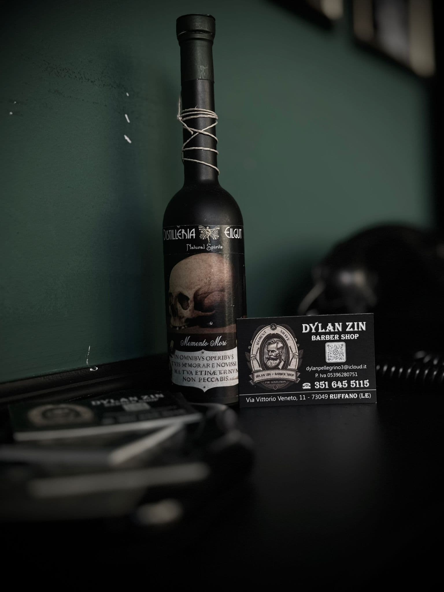 Dylan Zin Barber Shop Business Card